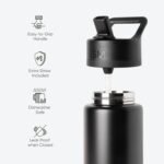 Simple Modern Kids Summit Water Bottle with Straw Lid | 14oz Stainless Steel Cup Insulated Tumbler for Toddlers, School | Dog Days - Image 4