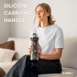 22 oz Insulated Tea Tumbler Bottle with Infuser, Travel Mug - Image 4