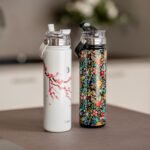 22 oz Insulated Tea Tumbler Bottle with Infuser, Travel Mug - Image 6
