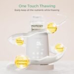 Momcozy Bottle Warmer, Fast Bottle Warmers for All Bottles with Timer, Accurate Temperature Control and Automatic Shut-Off, No Lid Required for Heating, White-Gray - Image 5