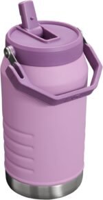 Stanley IceFlow Flip Straw Jug with Handle 64 oz| Twist On Lid and Flip Up Straw | Leak Resistant for Travel and Sports | Insulated Stainless Steel | BPA-Free | Lilac - Image 3