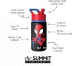 Simple Modern Kids Summit Water Bottle with Straw Lid | Marvel Spider Man 14oz Stainless Steel Cup Insulated Tumbler for Toddlers, Boys, School | Spidey Kid - Image 4
