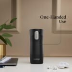 Contigo AUTOSEAL West Loop Vacuum-Insulated Stainless Steel Travel Mug with Easy-Clean Lid, 12oz, Matte Black - Image 4