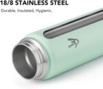 Enerbone 32 oz Insulated Water Bottle, Stainless Steel Bottle with Carrying Strap, Double-Wall Vacuum Insulation Design, Leakproof Sports Bottle with Straw, Keep Drinks Cold or Hot for Hours - Image 5