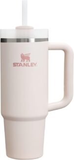 STANLEY Quencher H2.0 Tumbler with Handle and Straw 30 oz | Flowstate 3-Position Lid | Cup Holder Compatible for Travel | Insulated Stainless Steel Cup | BPA-Free | Rose Quartz 2.0 - Image 2