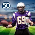 1 Liter Water Bottle with Straw | Hockey Water Bottle with Long Straw | Easy Squeeze Bottles + Built In Finger Grip | BPA-Free Sports Water Bottle for Football, Lacrosse & Boxing | Made in USA - Image 7