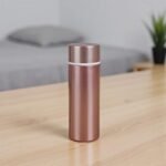 Stainless Steel Insulated Water Bottle, 5oz Mini Water Bottle, Small Sports Bottle, Slim Tumbler,Travel Bottle, Coffee Cup, Pocket Bottle for Women, keep hot and cold, Leak Proof,BPA Free (Rose) - Image 3