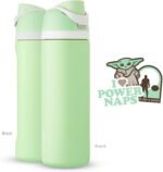 Owala Star Wars FreeSip Insulated Stainless Steel Water Bottle with Straw for Sports and Travel, BPA-Free, 24-Ounce, Stronger Than You Think - Image 5