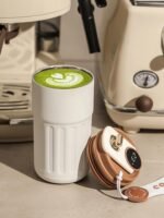 15 oz Stainless Steel Coffee Mug,Vacuum Insulated Tumbler with temperature display,Coffee Thermos Outdoor,Camping Mug with Leak-Proof Lid,Portable Cups for Keep Hot/Ice,Mother's day gift - Image 4