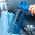 Pogo BPA-Free Plastic Water Bottle with Chug Lid, 40 Oz, Blue - Image 7