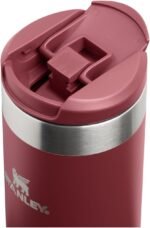 Stanley AeroLight Transit Bottle 16 oz | Locking Drink Through Lid | Leak Resistant Water Bottle or Coffee Travel Mug | Lightweight Insulated Stainless Steel | BPA-Free | Cranberry - Image 3