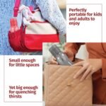 MILTON Travel Water Bottle – 1Pcs Reusable Sports Bottle with Easy Open Close Lid and Leakproof Neck – Food Grade Plastic Water Bottles for Adults and Kids, School, Gym - Image 5