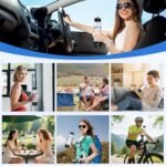 Hydrogen Water Bottle, Portable Rechargeable Hydrogen Water Bottle Generator 460ml with Advanced SPE PEM Technology for Sports/Home/Office/Travel (Upgraded – with LED Timer Display, Black) - Image 6