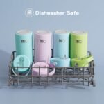 OISIZ Kids Water Bottle with Straw Lid 14oz, Vacuum Insulated 316 Stainless Steel Water Bottles for Kids for School, Leakproof Water Bottle, BPA Free and Keep Cold for 24 Hours - Image 6