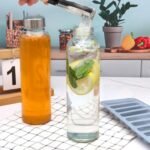 Brajttt Glass Juice Bottle with Lids,16oz Juicing Bottles Reusable, Clear Glass Water Bottles 16 oz with Stainless Steel Airtight Cap,Juice Beverage Container, Leak Proof，Set of 2 - Image 5