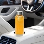 Brajttt Glass Juice Bottle with Lids,16oz Juicing Bottles Reusable, Clear Glass Water Bottles 16 oz with Stainless Steel Airtight Cap,Juice Beverage Container, Leak Proof，Set of 2 - Image 6