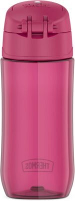 THERMOS FUNTAINER 16 Ounce Plastic Hydration Bottle with Spout, Raspberry - Image 3