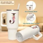 Personalized Gifts For Women - Personalized Gifts For Birthday, Christmas - Monogrammed Gifts Customized Gifts For Woman, Mom, Wife, Best Friend, Sister, Coworkers - Custom Tumbler With Handle 40oz - Image 4