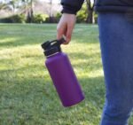 MIRA 32 oz Insulated Sports Bottle - Stainless Steel Temperature Control Thermo - Easy-Drink Spout (24Hr Cold/12Hr Hot) - Iris - Image 5