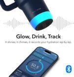 Hidrate Spark PRO 2 – Smart Tumbler with Drink Reminders & Water Tracking, Great Holiday Gift for New Year Resolutions – 30oz – Syncs with Apple Health, Fitbit, Smart Rings & Watches - Navy - Image 3