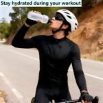 Squeeze Water Bottle Sports 24oz, BPA-Free Bicycle Water Bottle 2Pack, Fit Bike Cage, Gym Cycling Hiking (Clear) - Image 5