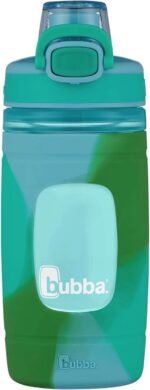 Bubba Flo Kids Water Bottle with Silicone Sleeve, 16oz., Rock Candy and Kiwi - Image 3