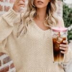 24oz Tumbler with Lid and Straw, Leak Proof and Double Wall Insulated Reusable Plastic Cups,Travel Reusable Iced Coffee Cup (1, Pink) - Image 5