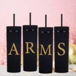 Personalized Letter K Skinny Tumbler.16oz Matte Initial Skinny Tumblers with Lids and Straws.Personalized Custom Slim tumblers Cups Gifts.Novelty Birthday Christmas Gifts for Men Women. - Image 4