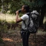 Aquio IBTB2BB Double-wall Steel Insulated Hydration Bottle with Rechargeable Bluetooth Wireless Speaker, Powered by iHome, Midnight, Midnight Black - Image 5