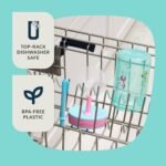 Contigo Leighton Kids Water Bottle, 2-Pack, 14oz, Paw Patrol, Spill-Proof, Dishwasher Safe Tumbler with Straw, Blue and Yellow - Image 4