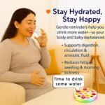 Coolfire Self-Care Gift – Smart Hydration Reminder Coaster with Voice Alerts, Ambient Light & Changeable Mood Covers for Pregnancy, ADHD, Stress Relief & Everyday Wellness (F) - Image 4