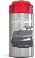 Zak Designs Disney Cars 3 - Stainless Steel Water Bottle with One Hand Operation Action Lid and Built-in Carrying Loop, Kids Water Bottle with Straw Spout is Perfect for Kids (15.5 oz, 18/8) - Image 5