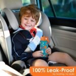 Sport Kids Water Bottle With Straw Lid 12oz Insulated Stainless Steel, Travel Tumbler, Gifts For Boys, Birthday, Christmas, Back To School - Image 5