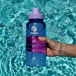 Takeya Tritan Sport Water Bottle with Spout Lid - BPA-Free & Dishwasher-Safe Water Bottle - Reusable Bottle with Lid Handle - Simple Leak-Proof Water Bottle - 24 oz, Stormy Black - Image 6