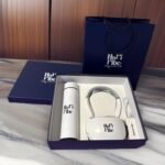 HaVi Vibe 3-in-1 Neck and Eye Massager Gift Set, Insulated Water Bottle with Temperature Display, Gift Bag Included - Image 3