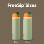 Owala FreeSip Insulated Stainless Steel Water Bottle with Straw, BPA-Free Sports Water Bottle, Great for Travel, 24 Oz, Camo Cool - Image 6