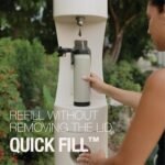 ZULU Powerfill Pro 32oz Stainless Steel Water Bottle with Quick Fill Lid, Triple Walled Vacuum Insulated Metal, Leak Proof Locking Lid, Sip and Chug, Reusable BPA Free, Ash - Image 5