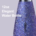 OBALL Titanium Insulated Water Bottle, Leak Proof Small Insulated Bottle with Straw, Lightweight Water Bottle for Travel, Outdoor, Office (12 oz, Purple) - Image 8