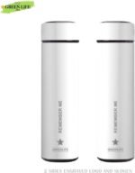 GreenLife Smart Water Bottle with LED Temperature Display, Thermostat Double Wall Vacuum Insulated Water Bottle, Cold 36 Hrs, Hot 24 Hrs, BPA-Free, Leak Proof, for Travel & Outdoor (White). - Image 3