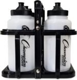 Champion Sports Plastic Water Bottle Set, Quart, Black - Image 3