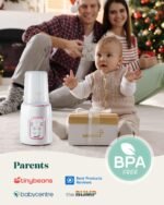 Grownsy Bottle Warmer, Fast Baby Bottle Warmer for All Bottles, Milk Warmer for Breastmilk or Formula, Smart Temperature Control and Automatic Shut-Off- Pink - Image 4
