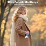 Small Water Bottle 12 oz, Dusgut Insulated Water Bottle,Stainless Steel,Wide Mouth Portable Lid, Air Force Blue - Image 7