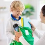 Small Water Bottle 12 oz, Dusgut Insulated Water Bottle,Stainless Steel,Wide Mouth Portable Lid, Air Force Blue - Image 8