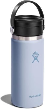 Hydro Flask Flex Sip Coffee Tumbler – Insulated Stainless Steel, Non Spill, Leak Proof Travel Coffee Cup 16 Oz Surf Blue - Image 3
