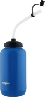 Pro Impact Squeezable Water Bottle Bendable Long Straw - LDPE BPA Free Plastic - Hydration for Baseball Hockey Gym MMA Yoga Boxing Cycling Softball Football Lacrosse (35.5 Oz.) - Image 3