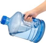 Dicunoy 2 PCS 1 Gallon Water Jug, Plastic Gallon Water Bottle with Handle, Sturdy Round Reusable Water Jug for Gym, Sports, Office, Camping, Outdoor, Refrigerator - Image 6