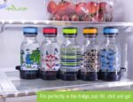 REDUCE WaterWeek 14 oz Tritan Reusable Water Bottles - Includes 5 Leak Proof Bottles and Fridge Tray - BPA Free and Dishwasher Safe - Image 6