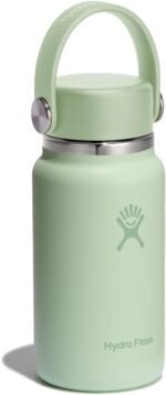 Hydro Flask Micro Bottle - Leak Proof Purse or Pocket Flask - Insulated Mini Water Bottle 6.7 Oz Aloe - Image 4
