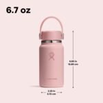 Hydro Flask Micro Bottle - Leak Proof Purse or Pocket Flask - Insulated Mini Water Bottle 6.7 Oz Aloe - Image 6