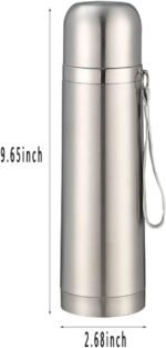 Thermal Cups Vacuum Insulated Bottles Insulated Stainless Steel Tumbler With Handle Thermo Flask Coffee Travel Mug with Rope - Image 5